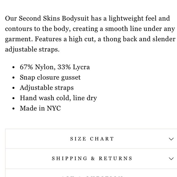 Only Hearts Second Skins Low Back Thong Black Bodysuit Size Medium NWT - Picture 4 of 5